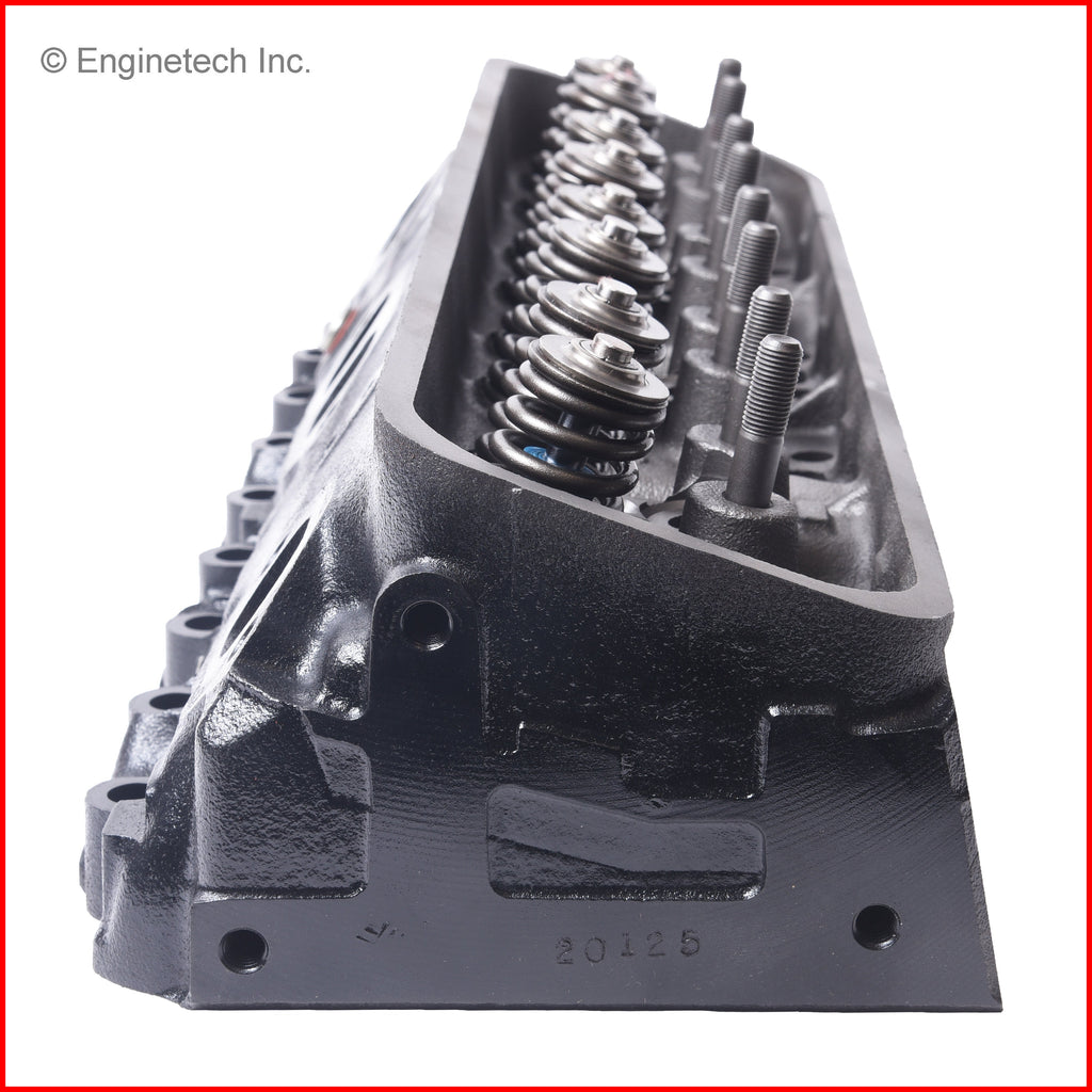 Enginetech Remanufactured Engine Cylinder Head Complete for Chevy C1500 and C2500