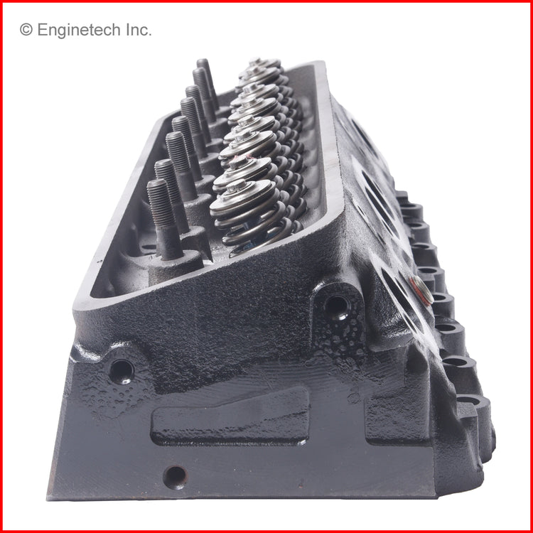 Enginetech Remanufactured Engine Cylinder Head Complete for Chevy C1500 and C2500