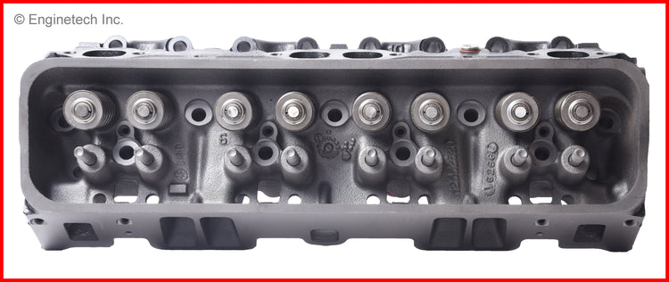 Enginetech Remanufactured Engine Cylinder Head Complete for Chevy C1500 and C2500