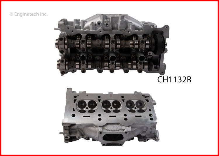 Enginetech CH1132R Remanufactured Engine Cylinder Head for Chrysler and Dodge Vehicles