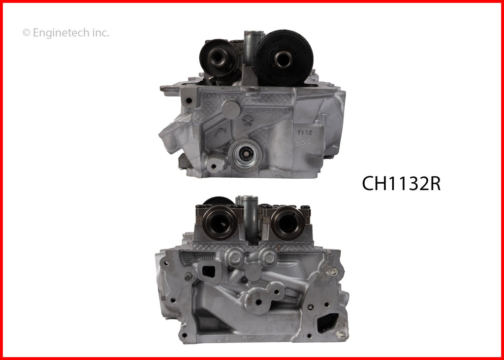 Enginetech CH1132R Remanufactured Engine Cylinder Head for Chrysler and Dodge Vehicles