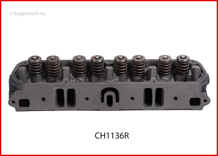 Enginetech Remanufactured Engine Cylinder Head Complete for Dodge and Chrysler Vehicles (Part No. CH1136R)