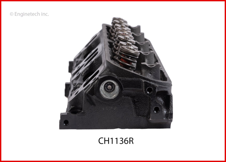 Enginetech Remanufactured Engine Cylinder Head Complete for Dodge and Chrysler Vehicles (Part No. CH1136R)