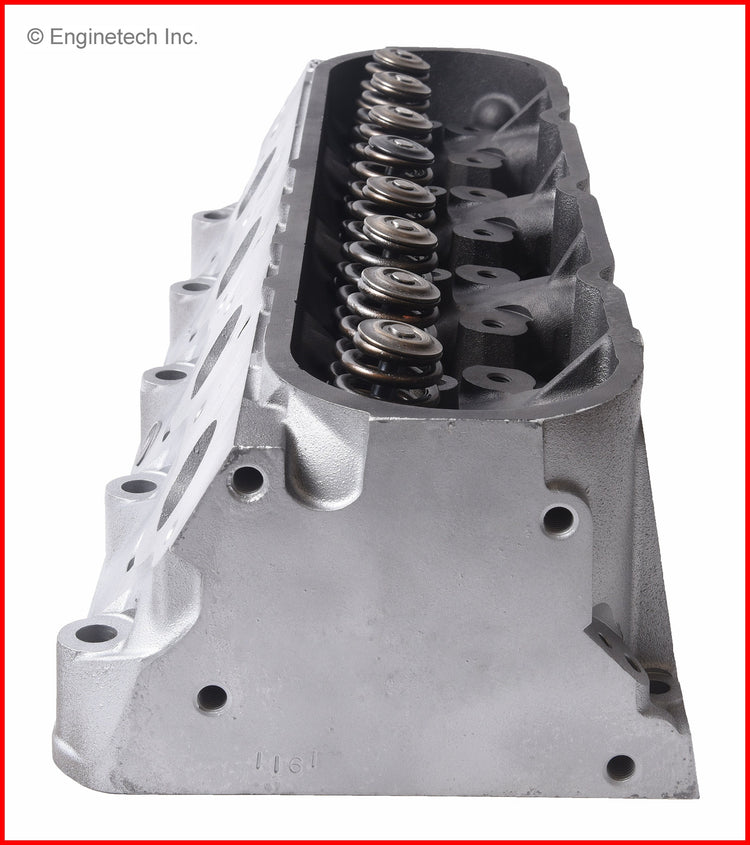 Enginetech Remanufactured Engine Cylinder Head Complete for Chevrolet Silverado 1500 and GMC Sierra 1500 - Part CH1161R