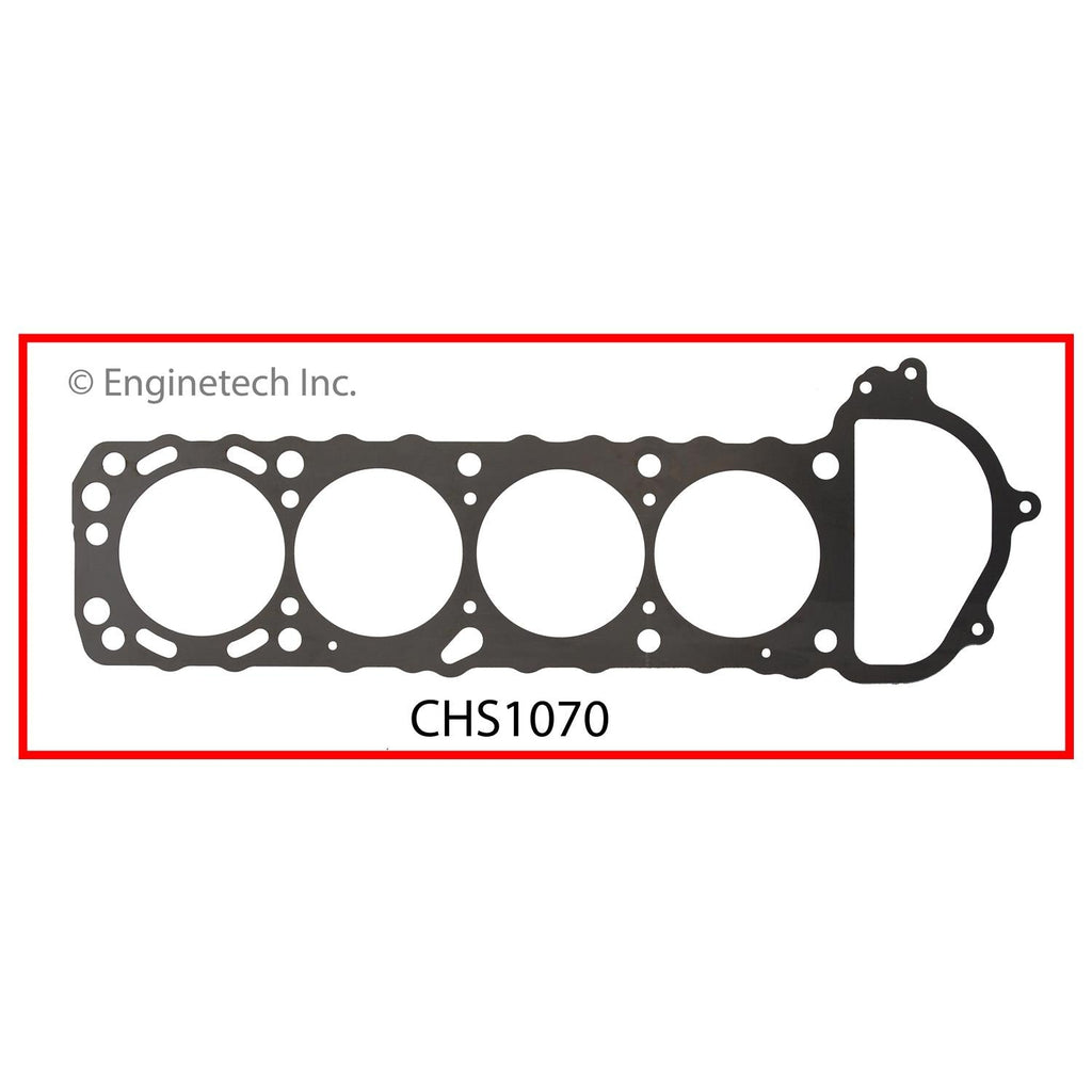 Enginetech CHS1070 Engine Cylinder Head Spacer Shim - 0.020 Inch Thickness for Nissan Vehicles