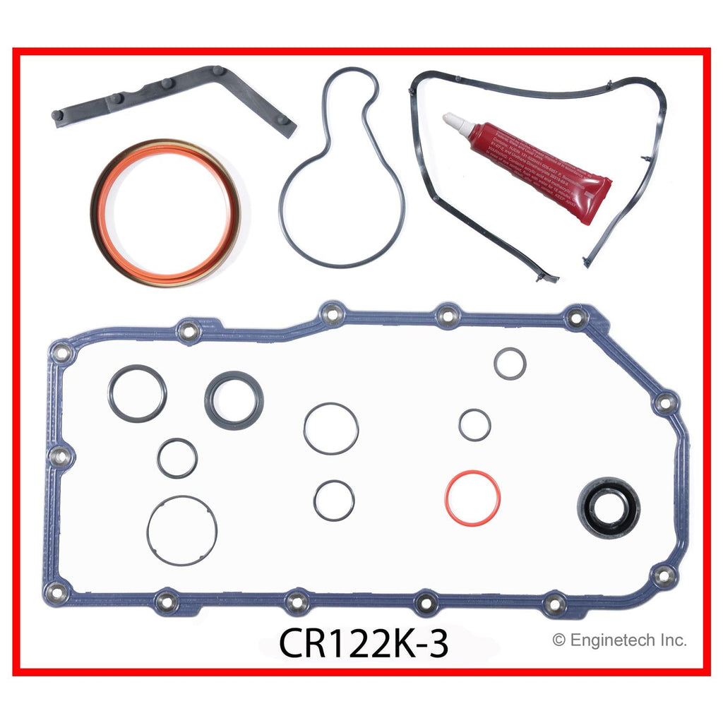 Enginetech CR122K-3 Engine Full Gasket Set for Dodge and Chrysler Vehicles
