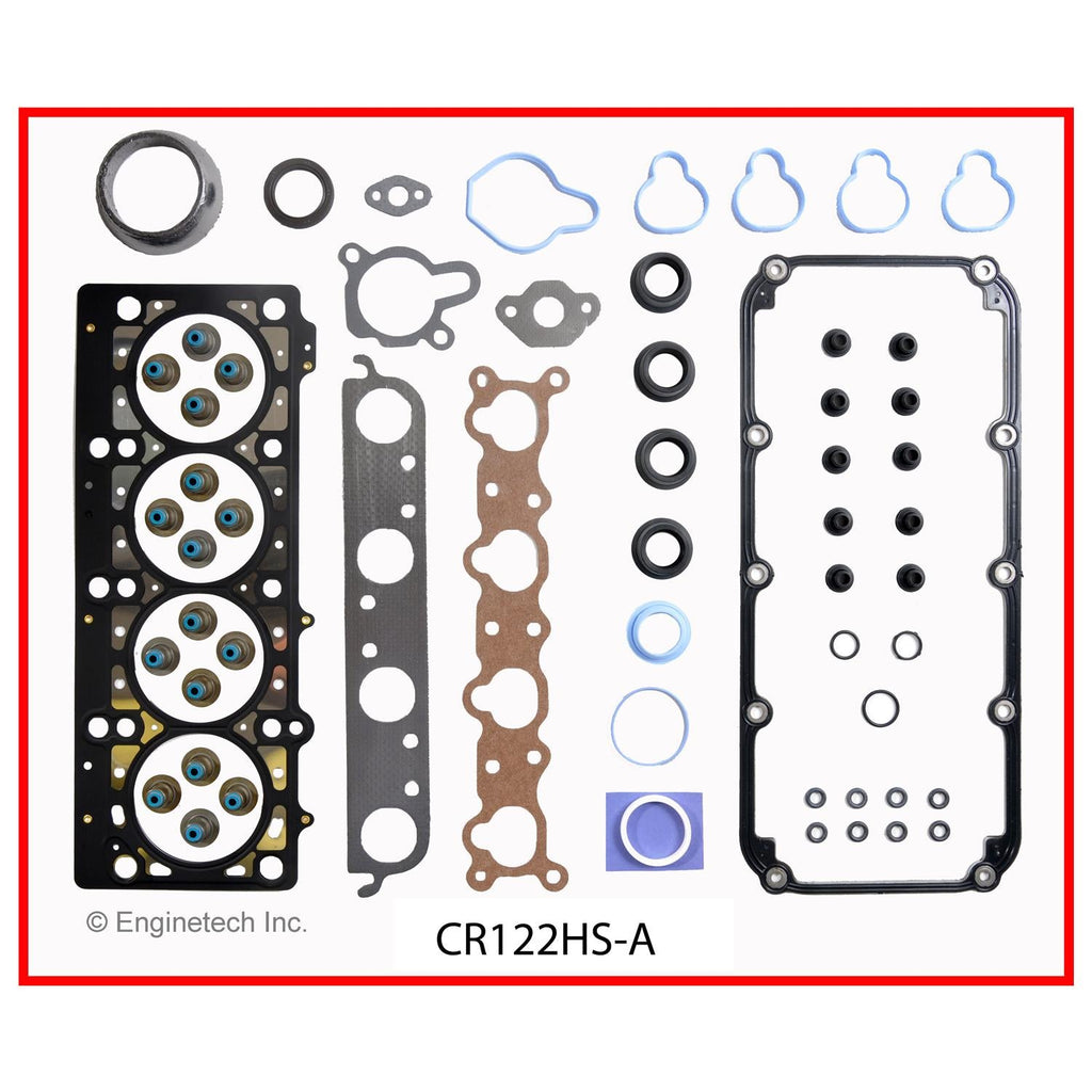 Enginetech CR122K-6 Engine Full Gasket Set for Dodge and Chrysler Vehicles