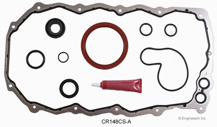 Enginetech CR148CS-A Engine Lower End Gasket Set for Dodge and Chrysler Vehicles