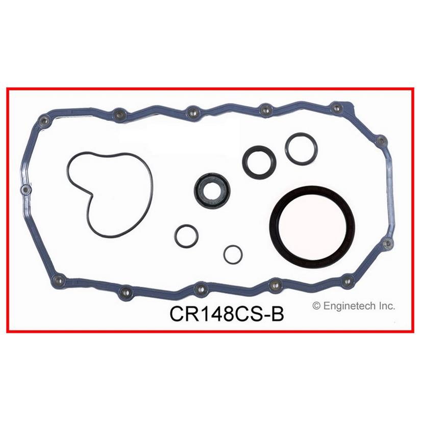 Enginetech CR148CS-B Engine Lower End Gasket Set for Dodge and Chrysler Vehicles