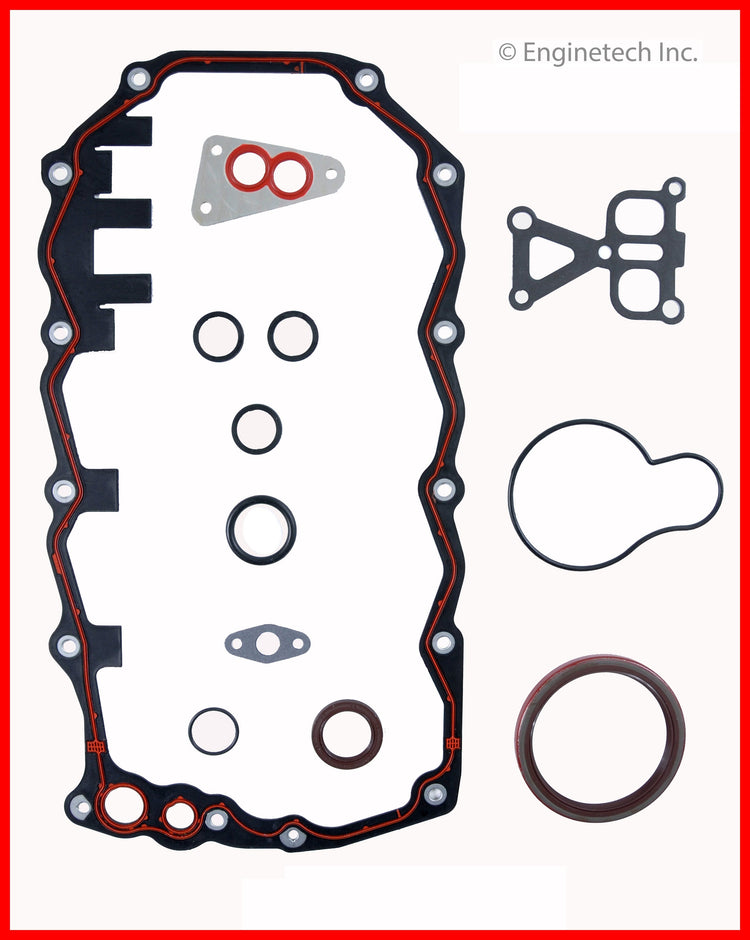 Enginetech Engine Lower End Gasket Set for Dodge and Chrysler Vehicles – Part CR148CS-C
