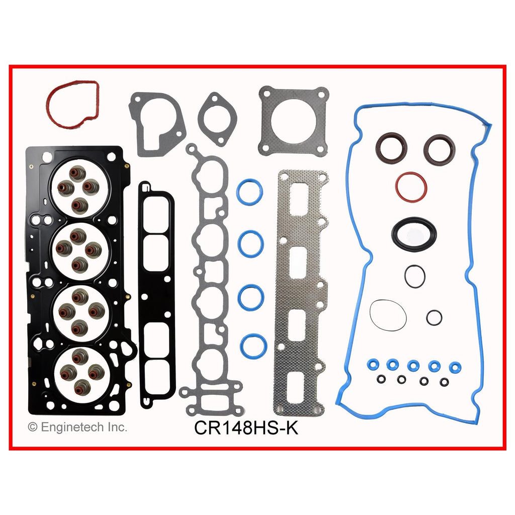Enginetech CR148HS-K Engine Cylinder Head Gasket Set for Dodge and Chrysler Vehicles