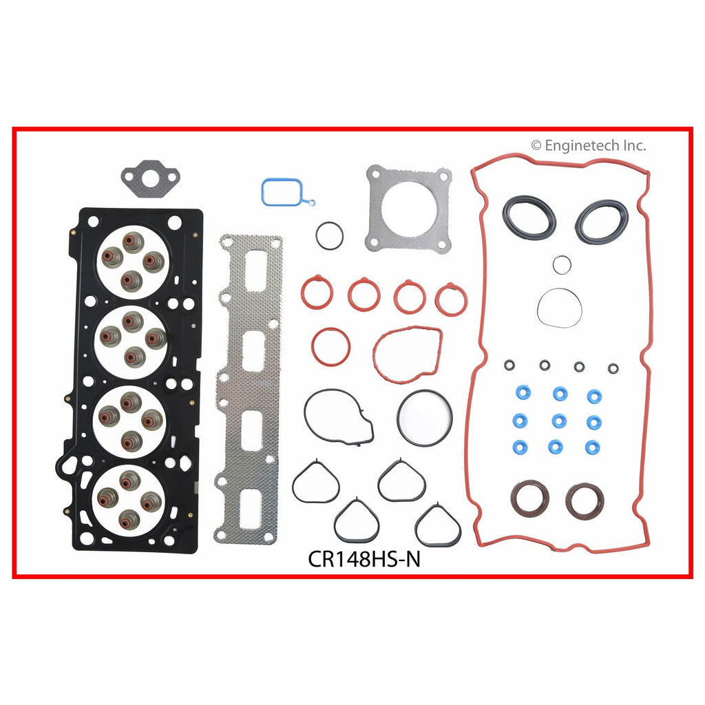 Enginetech CR148HS-N Engine Cylinder Head Gasket Set for Dodge and Chrysler Vehicles