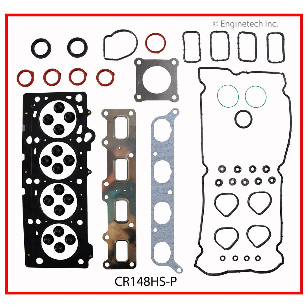 Enginetech CR148HS-PWB Engine Cylinder Head Gasket Set for GMC and Chevrolet Cars and Trucks