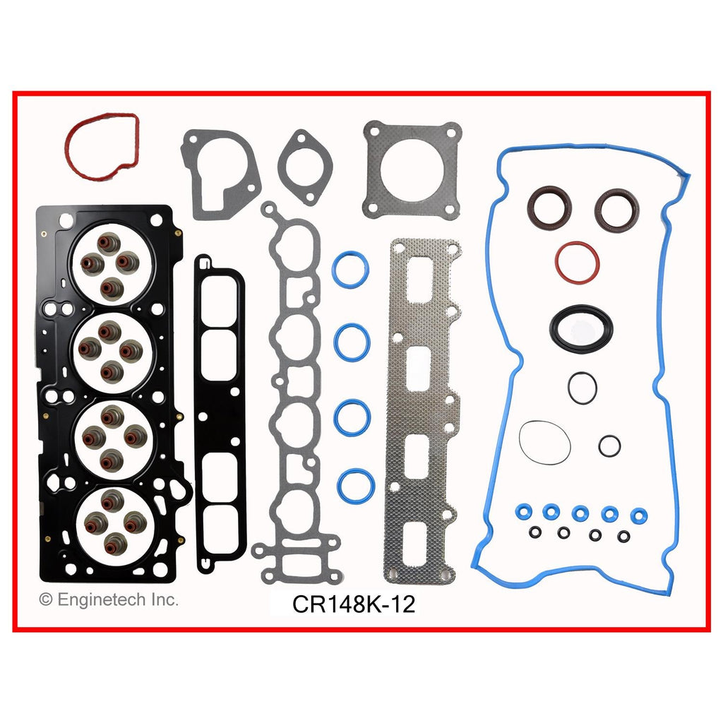 Enginetech CR148K-12 Engine Full Gasket Set for Dodge and Chrysler Vehicles