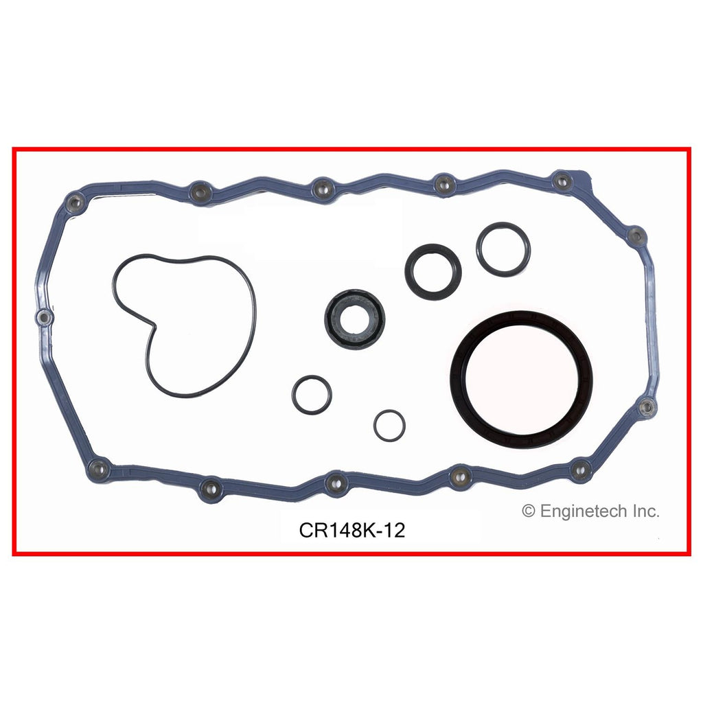 Enginetech CR148K-12 Engine Full Gasket Set for Dodge and Chrysler Vehicles