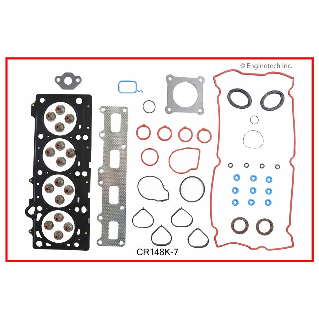 Enginetech CR148K-7 Engine Full Gasket Set for Dodge and Chrysler Vehicles