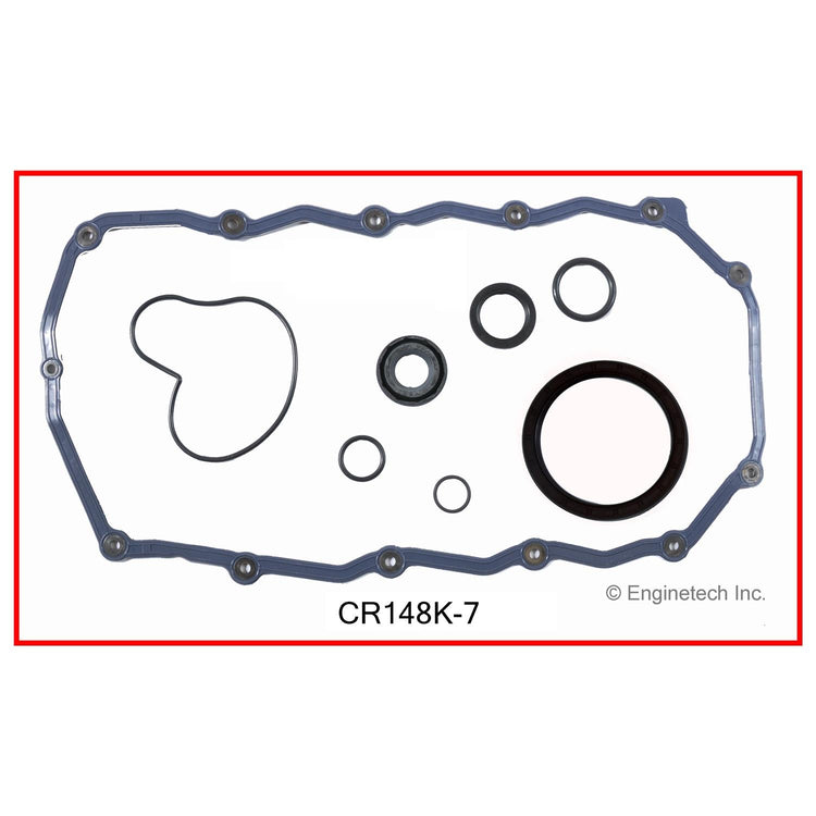 Enginetech CR148K-7 Engine Full Gasket Set for Dodge and Chrysler Vehicles