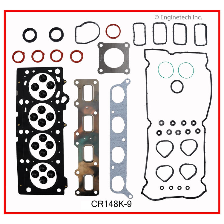 Enginetech CR148K-9 Engine Full Gasket Set for Dodge and Chrysler Vehicles
