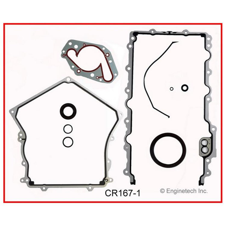 Enginetech CR167-1 Engine Full Gasket Set for Dodge and Chrysler Cars and Trucks