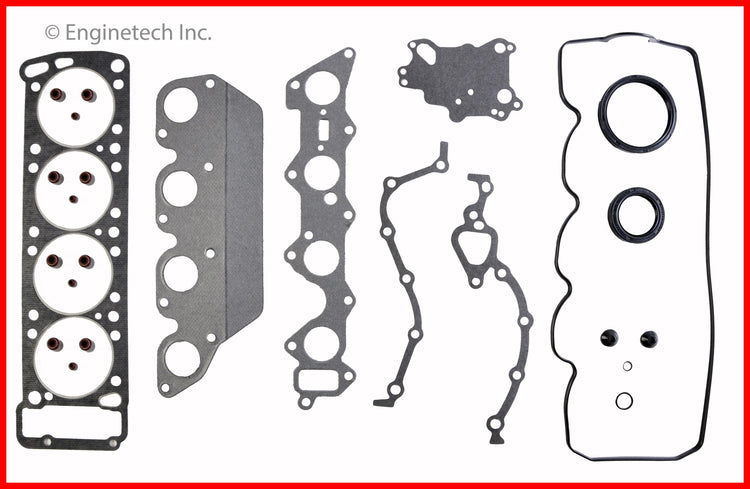 Enginetech CR2.6L-40 Engine Full Gasket Set for Dodge and Chrysler Vehicles