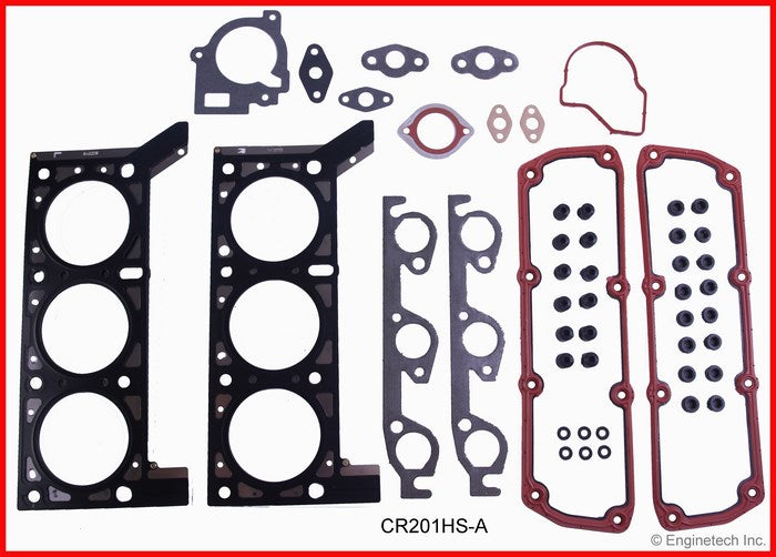 Enginetech CR201HS-A Engine Cylinder Head Gasket Set for Dodge and Chrysler Vehicles