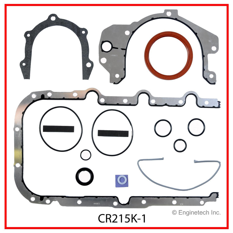 Enginetech CR215K-1 Engine Full Gasket Set for Dodge and Chrysler Vehicles