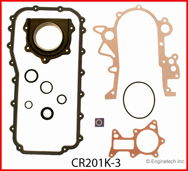 Enginetech Engine Full Gasket Set for Dodge and Chrysler Vehicles - Part CR232K-6