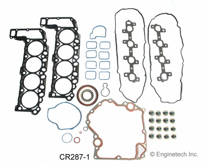 Enginetech CR287-1 Engine Full Gasket Set for Dodge and Chrysler Cars and Trucks