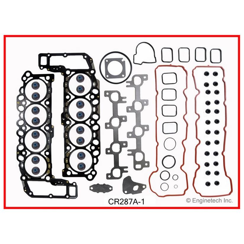 Enginetech CR287A-1 Engine Full Gasket Set for Dodge and Chrysler Vehicles