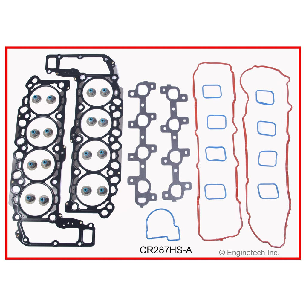 Enginetech CR287HS-A Engine Cylinder Head Gasket Set for Dodge and Chrysler Vehicles