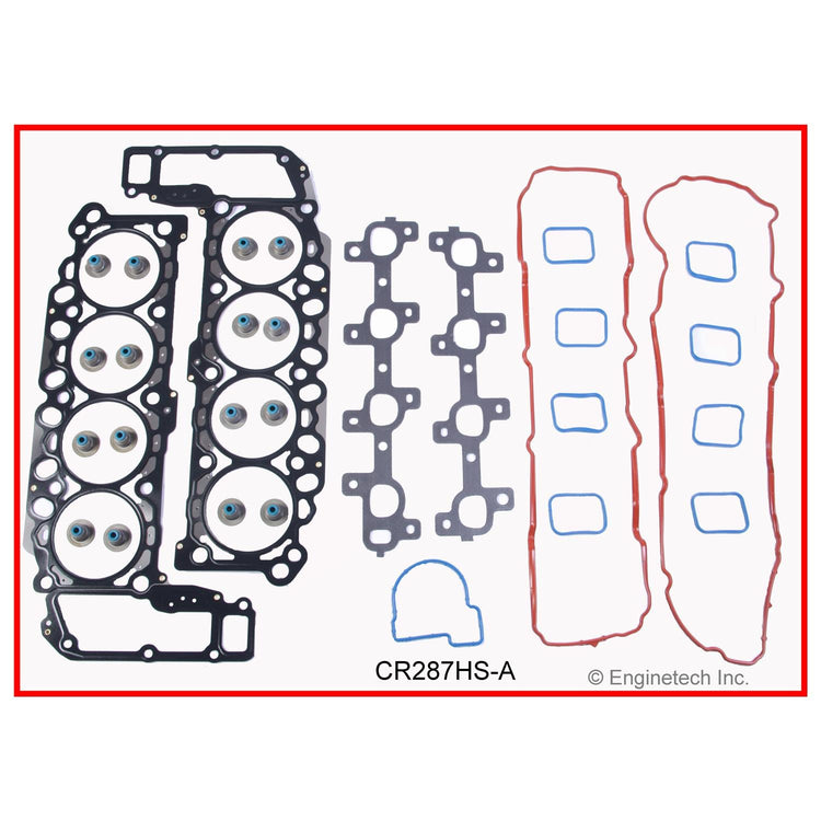Enginetech CR287HS-A Engine Cylinder Head Gasket Set for Dodge and Chrysler Vehicles