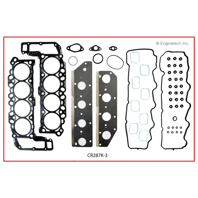 Enginetech CR287K-3 Engine Full Gasket Set for Dodge and Chrysler Vehicles
