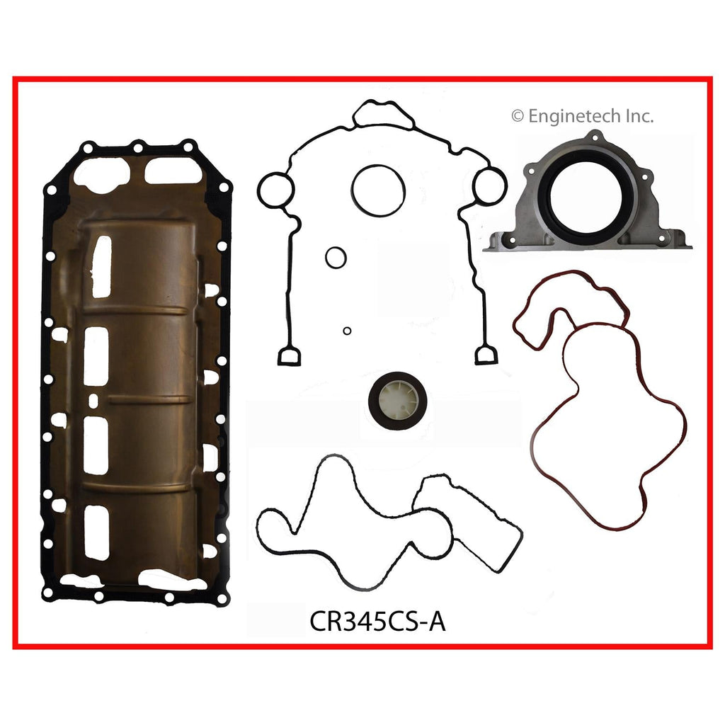 Enginetech CR345K-2 Engine Full Gasket Set for Dodge and Chrysler Vehicles