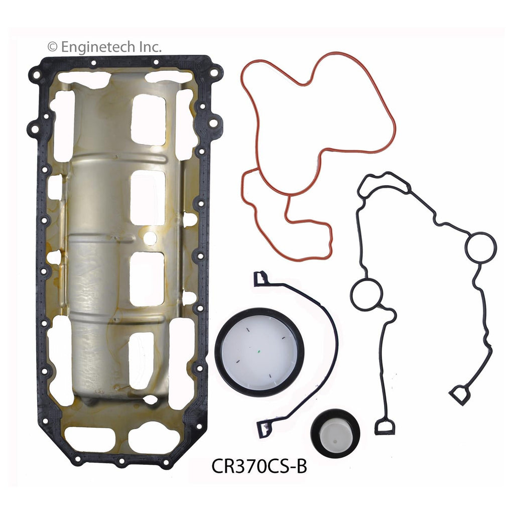 Enginetech CR370CS-B Engine Lower End Gasket Set for Dodge and Chrysler Vehicles