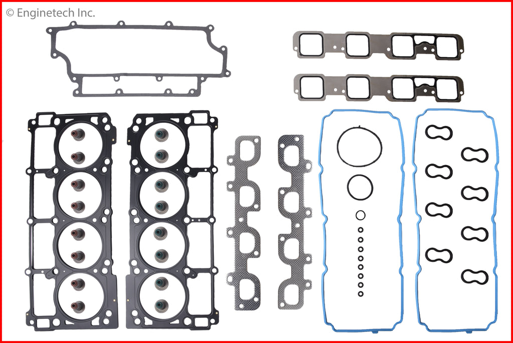 Enginetech CR370HS-A Engine Cylinder Head Gasket Set for Dodge and Chrysler Vehicles