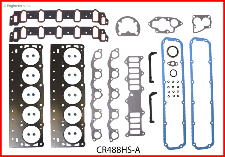 Enginetech CR488HS-A Engine Cylinder Head Gasket Set for Dodge / Chrysler Trucks and Cars