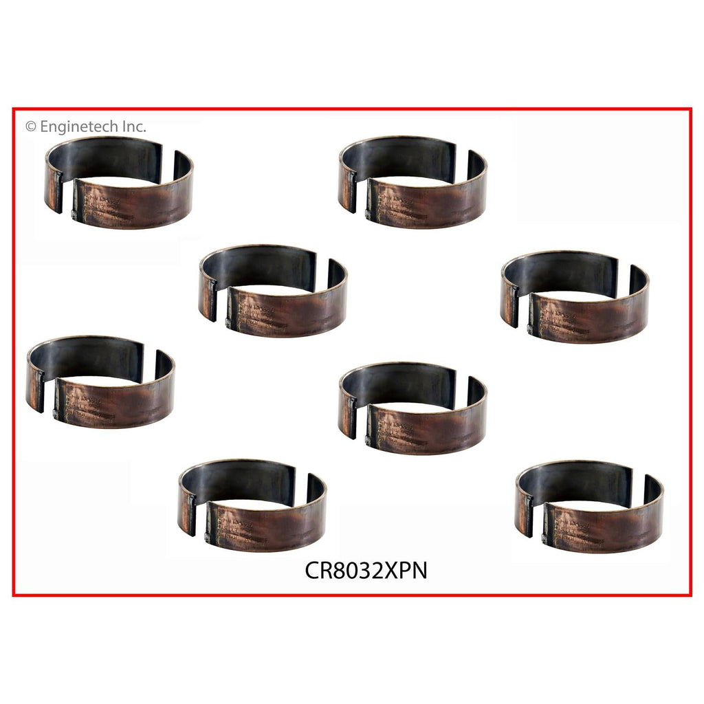 Enginetech CR8032XPN0.25 High Performance Engine Full Connecting Rod Bearing Set for Dodge Ram and Durango