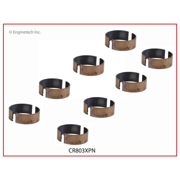 Enginetech High Performance Engine Full Connecting Rod Bearing Set – Part Number CR803XPN010