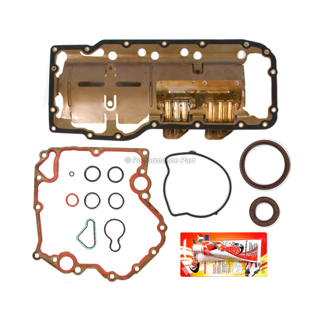 Full Gasket Set Bearings Rings Fit 99-03 Dodge Jeep 4.7 SOHC