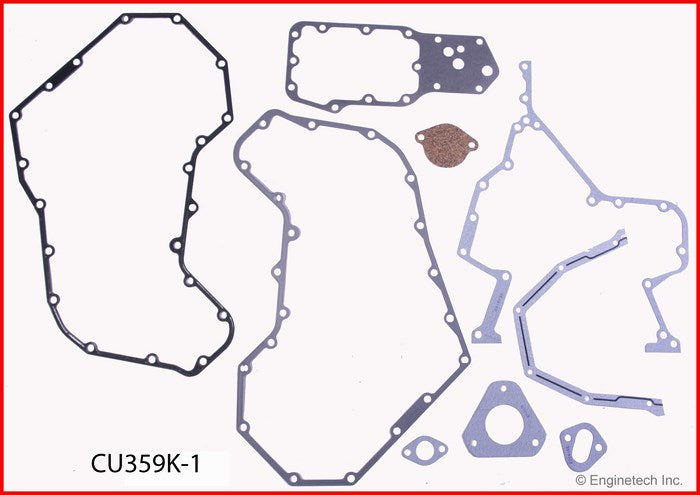 Enginetech CU359K-1 Engine Full Gasket Set for Dodge D250 and D350 Trucks