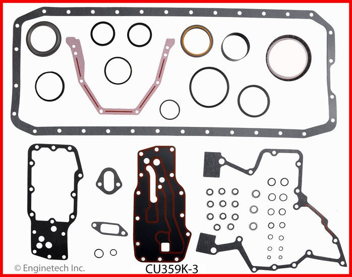 Enginetech Cummins Truck Engine Full Gasket Set (Part #CU359K-3) for Dodge Ram 2500/3500 (2003-2007)