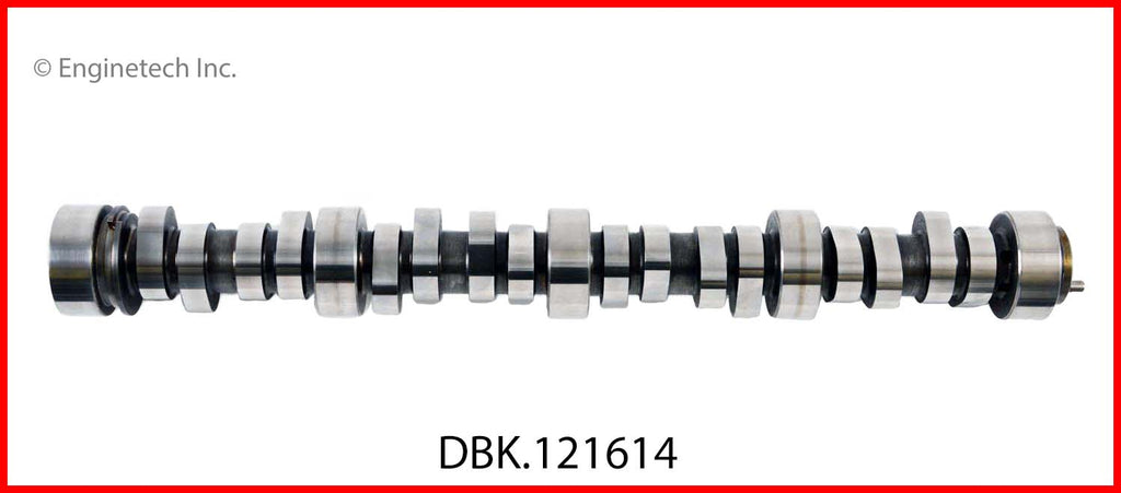 Enginetech Complete High Performance Engine Camshaft and Lifter Kit - Part Number DBK.121614