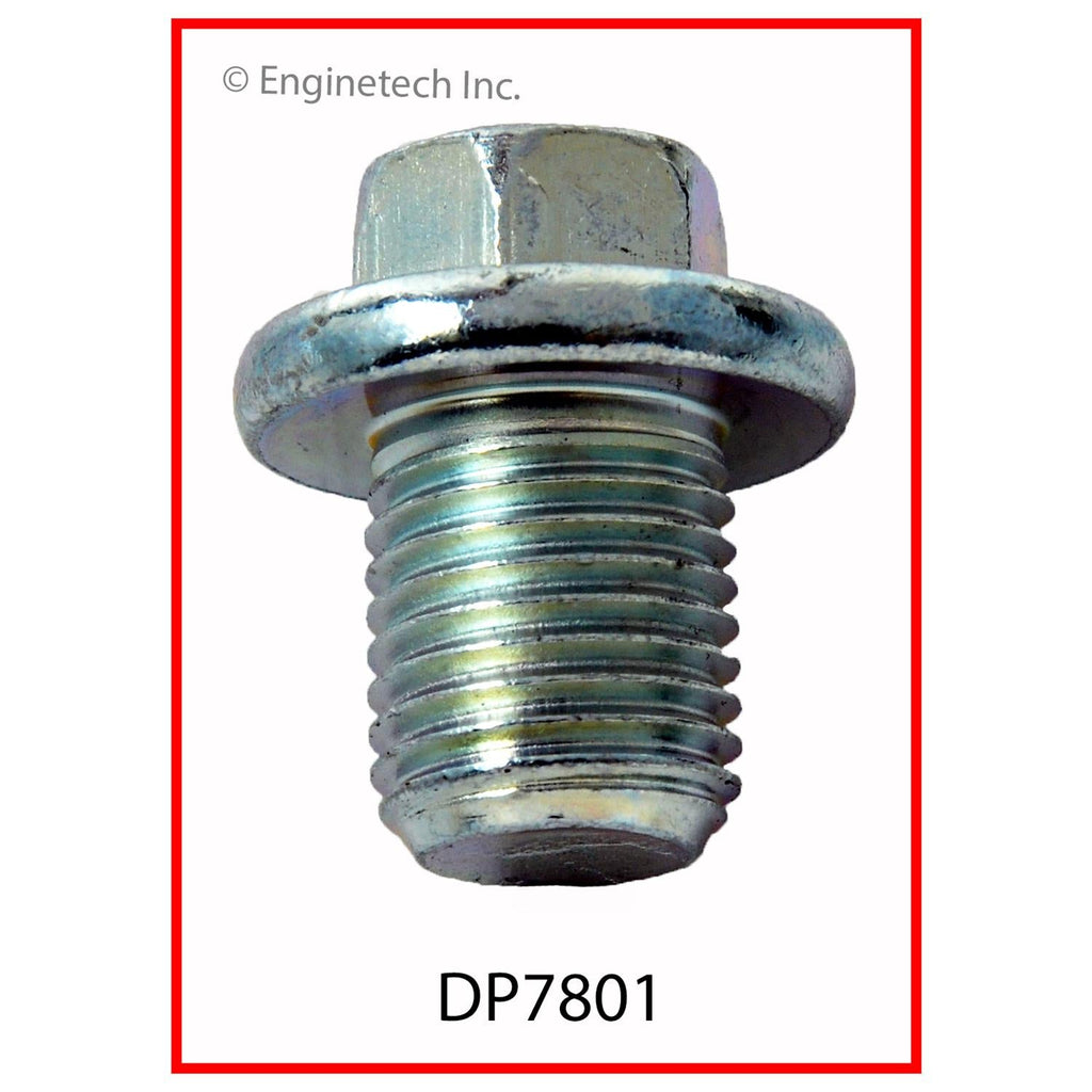 Enginetech Zinc Alloy Engine Oil Pan Drain Plug - Part DP7801
