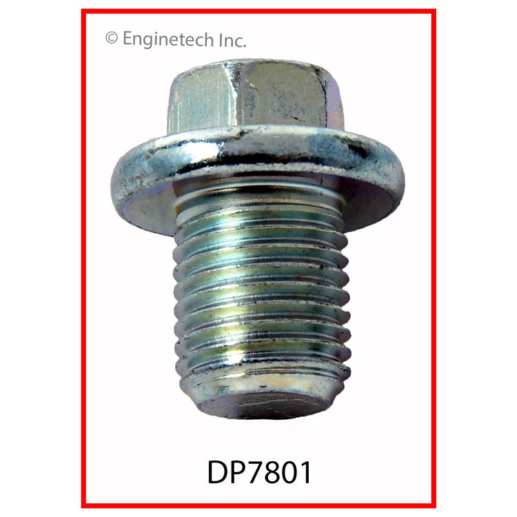 Enginetech Zinc Alloy Engine Oil Pan Drain Plug - Part DP7801