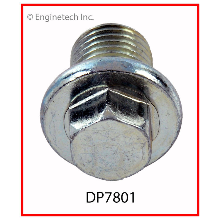 Enginetech Zinc Alloy Engine Oil Pan Drain Plug - Part DP7801