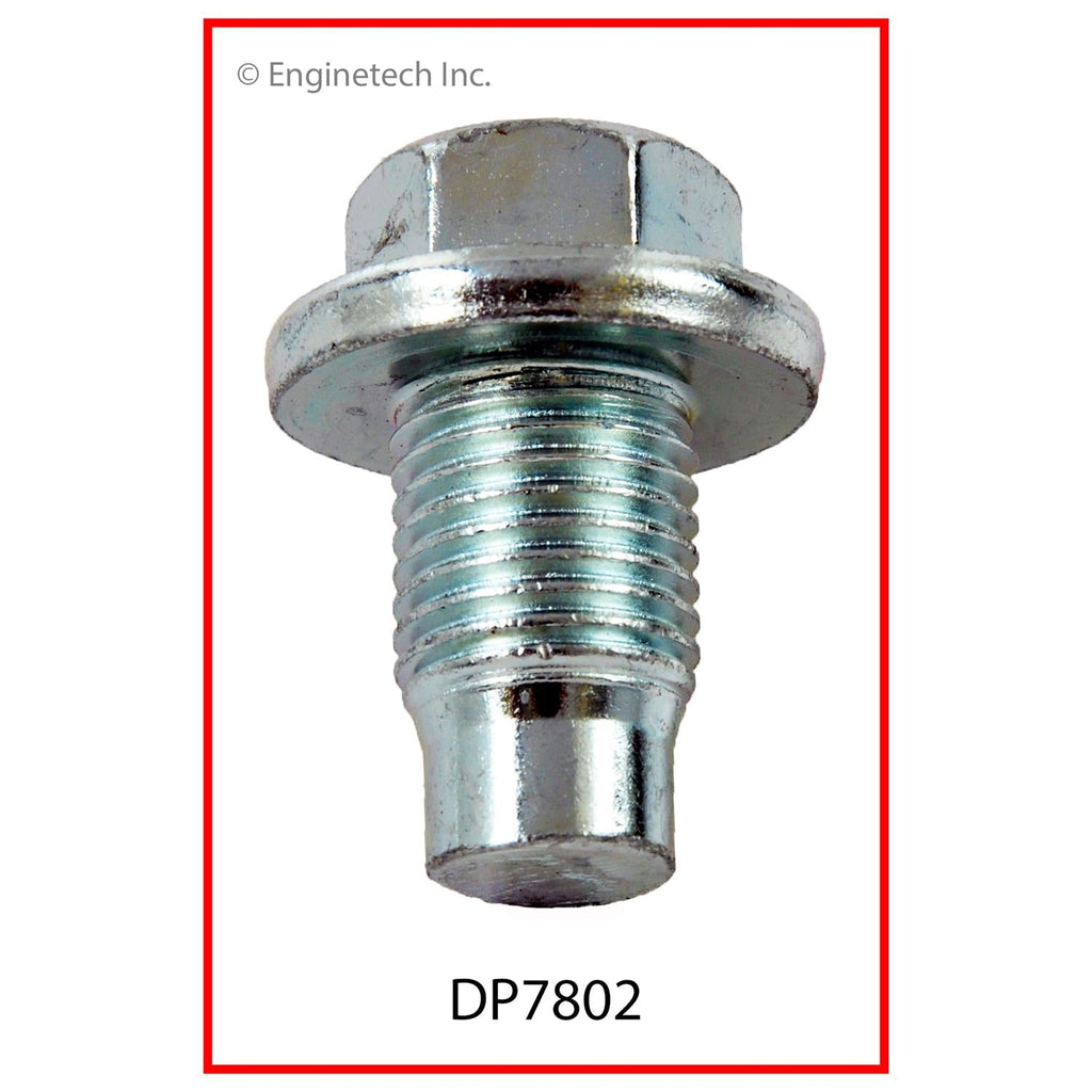 Enginetech DP7802 Engine Oil Pan Oil Drain Plug - Zinc Alloy Replacement Part