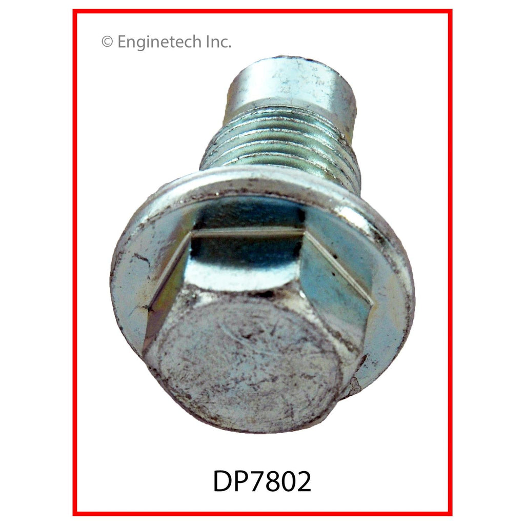 Enginetech DP7802 Engine Oil Pan Oil Drain Plug - Zinc Alloy Replacement Part
