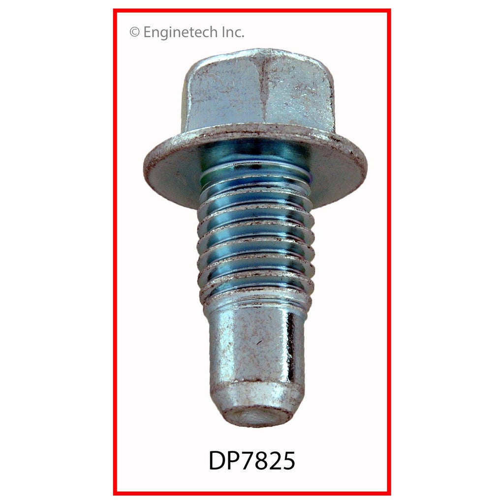 Enginetech DP7825 Engine Oil Pan Oil Drain Plug - Zinc Alloy Construction
