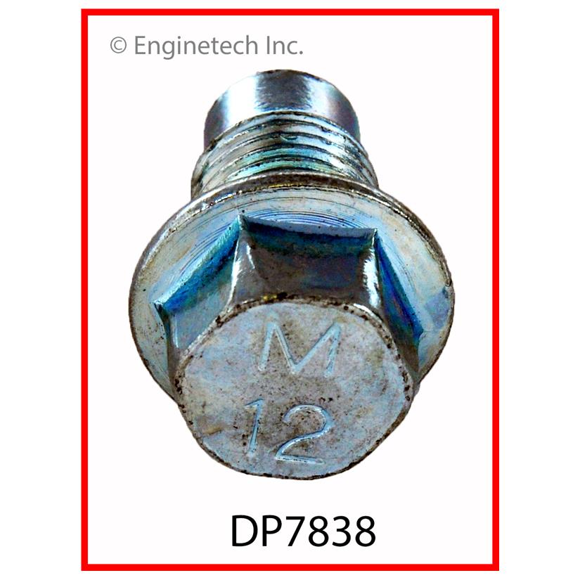 Enginetech Zinc Alloy Engine Oil Pan Drain Plug – Part DP7838