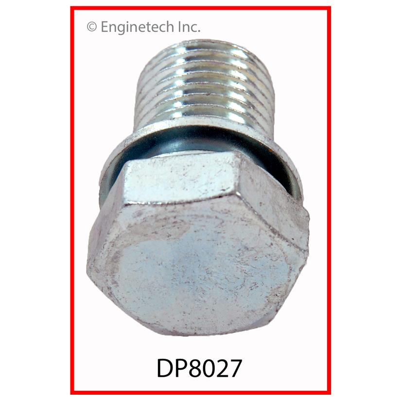 Enginetech Engine Oil Pan Oil Drain Plug - Part Number DP8027